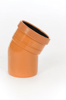 Wavin Sewer S/S Short Radius Bend 45° 110mm | D6032
