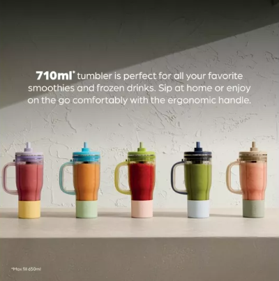 Ninja BlendBoss Tumbler Blender - Stone | DB351UKST
