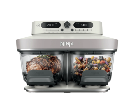 Ninja CRISPi DualZone Glass Air fryer Bone | DD102UKIV2