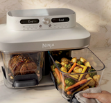Ninja CRISPi DualZone Glass Air fryer Bone | DD102UKIV2