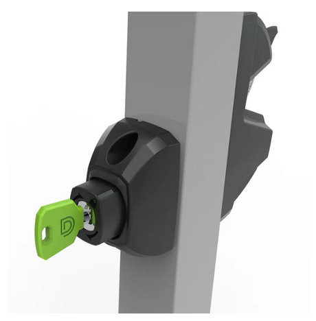 D&D Lokk Gate Latch Black Lockable - Life Warranty │ DDLL3AB