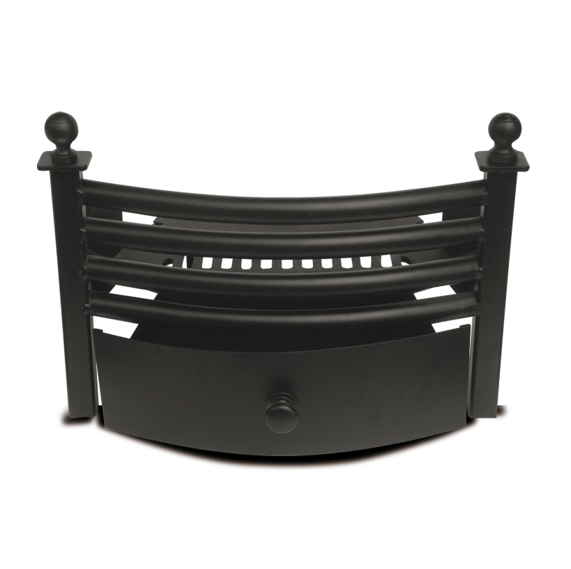 De Vielle 16 Inch Fire Front & Grate Set | DEF055412