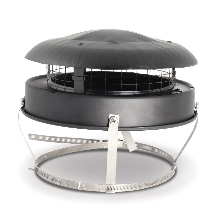 De Vielle Chimney Cowl - Black | DEF761048