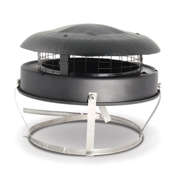 De Vielle Chimney Cowl - Black | DEF761048