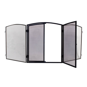 De Vielle Heritage Classic Stove Guard with Front Opening Doors | DEF979989