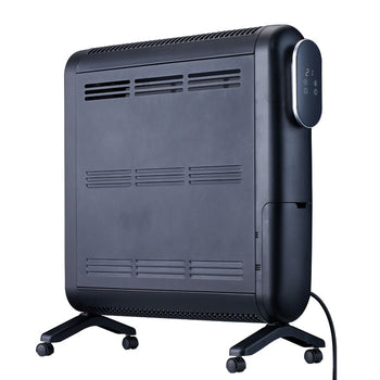 De Vielle LED & WIFI Oil Free Radiator Heater 1500W Black | DEV011248