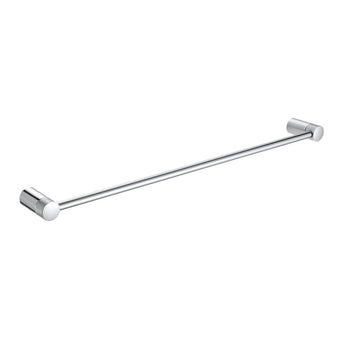 De Vielle Bathroom Single Santorini Towel Bar in Chrome | DEV98001