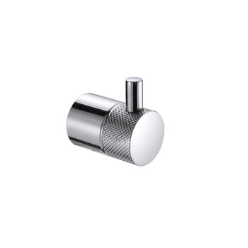 De Vielle Bathroom Santorini Robe Hook in Chrome | DEV98005