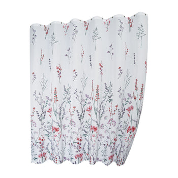 De Vielle Bathroom Floral Printed Shower Curtain | DEVBT829806