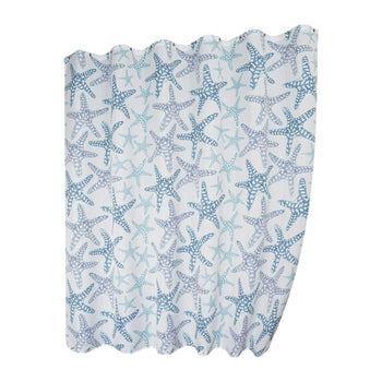 De Vielle Bathroom Nautical Printed Shower Curtain | DEVBT829807