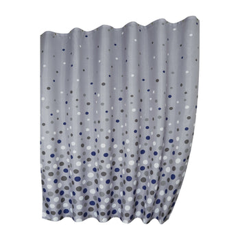 De Vielle Bathroom Dotty Printed Shower Curtain | DEVBT829808