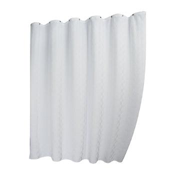 De Vielle Bathroom Embossed Shower Curtain | DEVBT829810