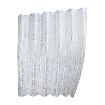De Vielle Bathroom Foil Print Shower Curtain | DEVBT829812
