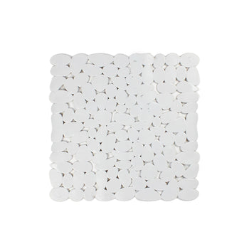 De Vielle TPE Bath Mat in White | DEVPV0010