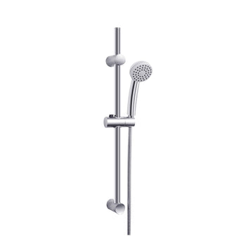 De Vielle Bathroom 1 Function Shower Set In Chrome | DEVS21B193C