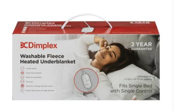 Dimplex Fleece Underblanket Single | DFB2001