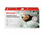 Dimplex Double Washable Fleece Heated Blanket | DFB2002