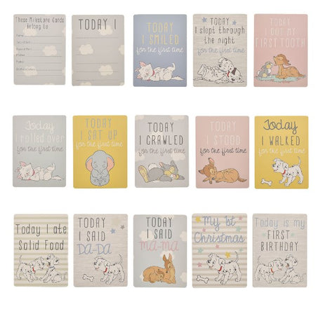 Disney Magical Beginnings Baby 30 Milestone Cards | DI330