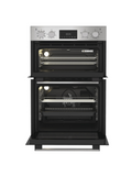 Hotpoint Multifunction Built-In Electric Double Oven - Stainless Steel | DIH82DIX