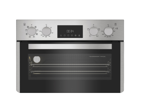 Hotpoint Multifunction Built-In Electric Double Oven - Stainless Steel | DIH82DIX