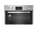 Hotpoint Multifunction Built-In Electric Double Oven - Stainless Steel | DIH82DIX