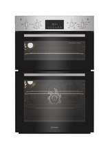 Indesit Built-In Electric Double Oven - Stainless Steel | DII10DIX