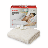 Dimplex King Washable Fleece Heated Mattress Cover with Dual Control | DMC3003