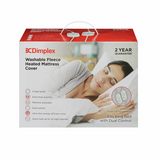 Dimplex King Washable Fleece Heated Mattress Cover with Dual Control | DMC3003