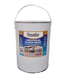 Douglas 5ltr Universal Floor Paint - White | DPJ5000W