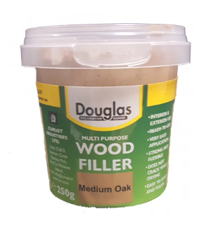 Douglas Multi Purpose Wood Filler 250g Medium Oak | DPWF0250G