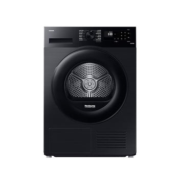 Samsung 9kg Heat Pump Tumble Dryer - Black A++ | DV90CGC0A0ABEU