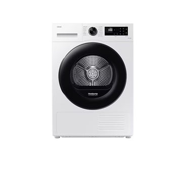 Samsung Series 5 with OptimalDry™ 9kg Heat Pump Tumble Dryer - White A++ | DV90CGC0A0AEEU