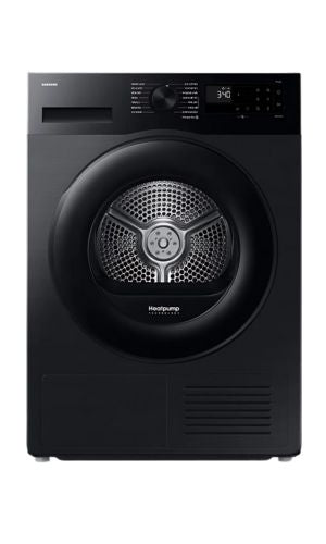 Samsung Series5 AI Energy 9kg Heat Pump Tumble Dryer - Black | DV90DG52A0ABEU