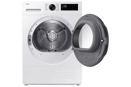 Samsung Series5 AI Energy 9kg Heat Pump Tumble Dryer - White | DV90DG52A0AEEU