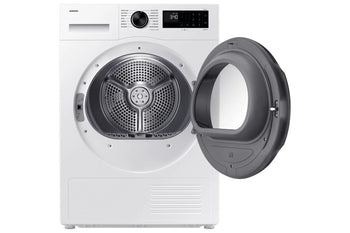 Samsung Series5 AI Energy 9kg Heat Pump Tumble Dryer - White | DV90DG52A0AEEU