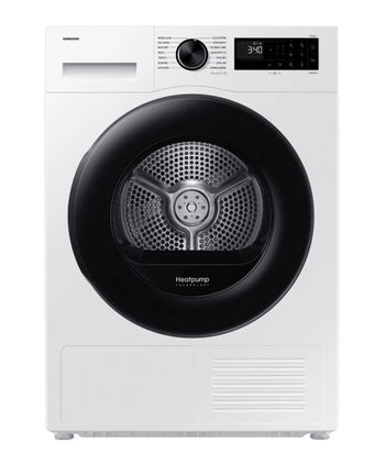 Samsung Series5 AI Energy 9kg Heat Pump Tumble Dryer - White | DV90DG52A0AEEU