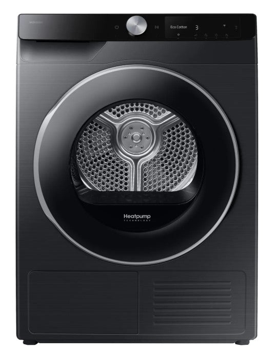 Samsung Series6 AI Energy 9kg Heat Pump Tumble Dryer - Black | DV90DG6845LBU1
