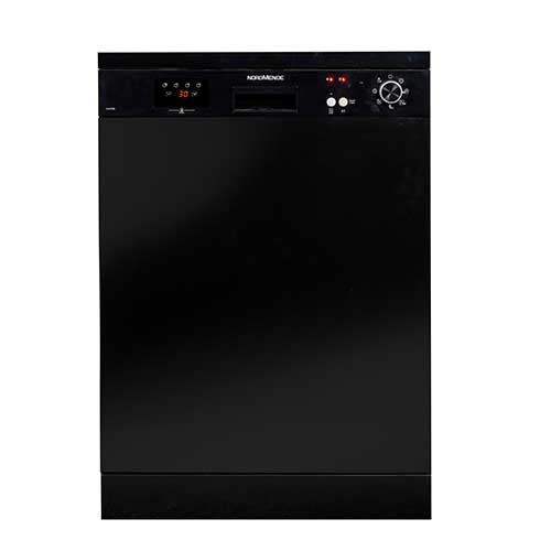 NordMende 12 Place Freestanding Dishwasher- Black │DW67BL
