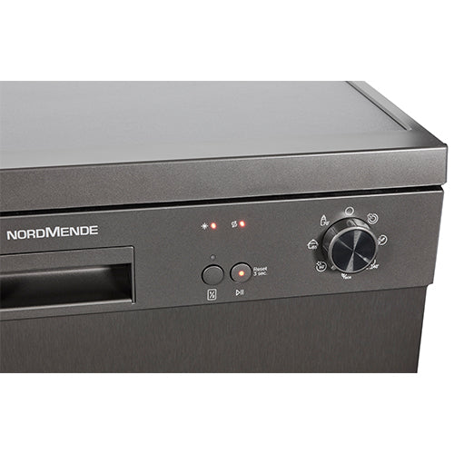 NordMende 60cm Freestanding Dishwasher - Dark Inox | DW67DIX