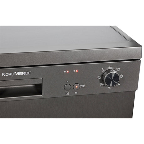 NordMende 60cm Freestanding Dishwasher - Dark Inox | DW67DIX