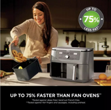 Ninja MAX 6-in-1 Dual Zone Air Fryer 9.5L | DZ400UK