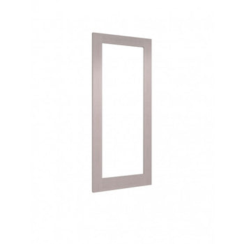 NM6GC Light Grey Ash Shaker Style Glazed Door