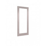 NM6GC Light Grey Ash Shaker Style Glazed Door