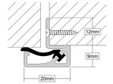 Double Door Seal 20mm