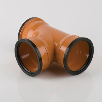 110mm X 87  Degree Triple Socket Branch | E4081