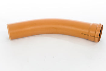 Wavin PVC Sewer Long Radius Bend 22.5° 9" S/S