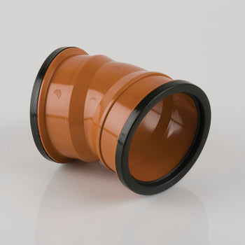 160mm X 22 Degree Double Socket Bend | E6051