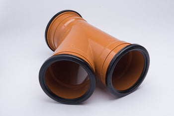 160mm X 160mm X 45 Degree Triple Socket Branch | E6091