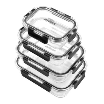 Zyliss 4-Piece Glass Container Set | E981067