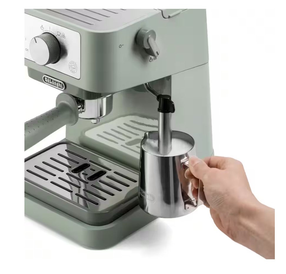 DeLonghi Stilosa Manual Espresso Machine Green | EC260.GR